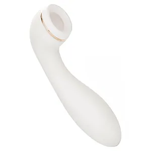 Stimulator Clitoridian Smart Pleasure Idol Alb pe Vibreaza.ro