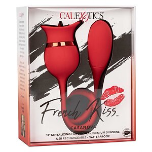 Stimulator Clitoris French Kiss Casanova Roșu