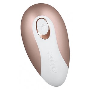 Stimulator Clitoris Satisfyer Pro Deluxe Next Gen Auriu pe Vibreaza.ro