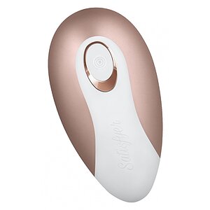 Stimulator Clitoris Satisfyer Pro Deluxe Next Gen Auriu pe Vibreaza.ro