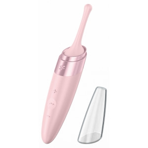 Stimulator Clitoris Twirling Delight Roz pe Vibreaza.ro