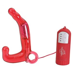 Stimulator Mens Pleasure Wand Roșu pe Vibreaza.ro