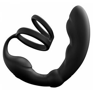 Stimulator Prostată Dorcel P-Ring Negru pe Vibreaza.ro