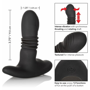 Stimulator Prostată Eclipse Thrusting Probe Negru