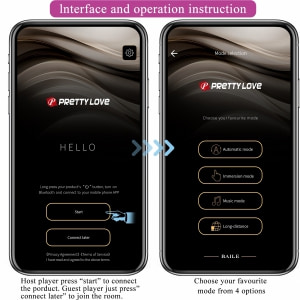 Stimulator Prostată Pretty Love Archenemy App Negru