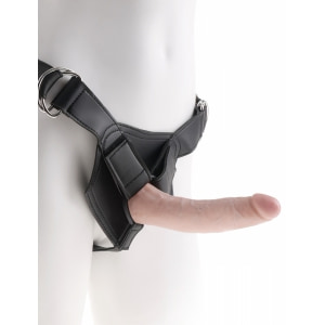 Strap-On 17cm Penis Harness pe Vibreaza.ro