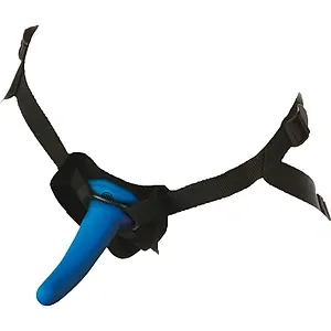 Strap-On Anal Beginner Albastru pe Vibreaza.ro