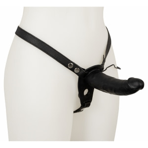 Strap On Cu Vibrații Double Thruster Negru pe Vibreaza.ro