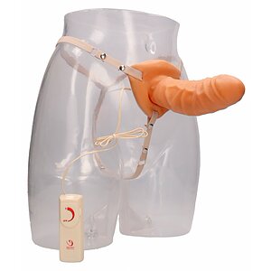 Strap-on Cu Vibratii Hollow Extender pe Vibreaza.ro