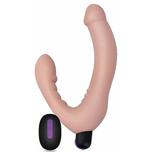 Strap-on Femei Joy Strapless Reîncărcabil pe Vibreaza.ro