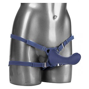 Strap-On Her Royal Harness Me2 Thumper Albastru pe Vibreaza.ro