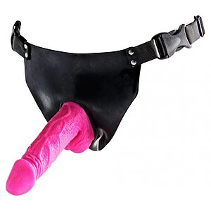 Strap-On Powergirl Roz pe Vibreaza.ro