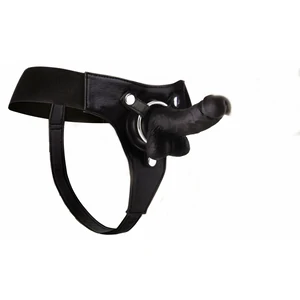 Strap-On Realistic 18cm Negru Strap-On Realistic 18cm Negru pe Vibreaza.ro