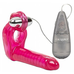Strap-On Ultimate Triple Stimulator Roz pe Vibreaza.ro