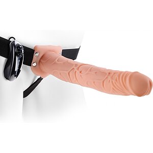 Strap On Vibrating Hollow Fetish Fantasy pe Vibreaza.ro