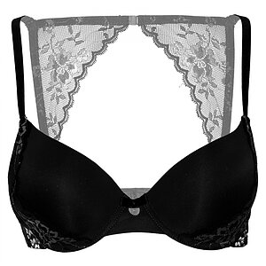 Sutien Daring Intimates Push-up Lace Racerback Negru pe Vibreaza.ro