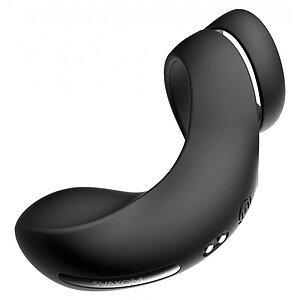 Svakom Benedict – Inel Dublu Perineu 5 Moduri, Reîncărcabil Negru pe Vibreaza.ro