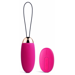 Svakom Elva Remote Control Vibrating Egg Roz pe Vibreaza.ro