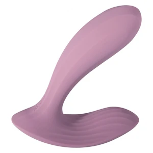 Svakom Erica — Vibrator Purtabil 11 Moduri, 2 Motoare Mov pe Vibreaza.ro