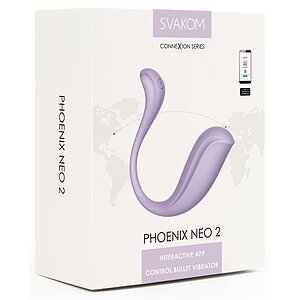 SVAKOM Phoenix Neo 2 Pastel Lilac — 11 Moduri, 2 Motoare pe Vibreaza.ro