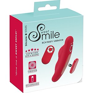 Sweet Smile Vibrator Pentru Chiloți: 10 Moduri, Reîncărcabil pe Vibreaza.ro