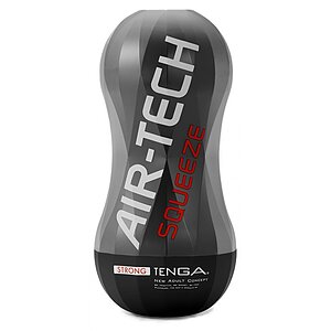 TENGA Air Tech Squeeze Strong, Intensitate Puternica Negru pe Vibreaza.ro