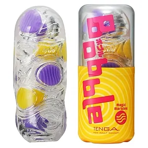 Tenga Bobble Magic Marbles — Masturbator Transparent, Dinamic pe Vibreaza.ro