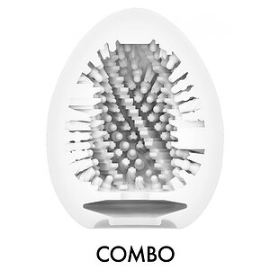 Tenga HARD BOILED II Ou Textură Spiralată Discret Alb pe Vibreaza.ro