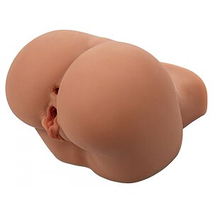 Roller Babe: Masturbator Dual TPE, Ton Caramel pe Vibreaza.ro