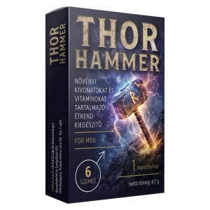 Thor Hammer Pills 6 Capsule Potență și Vigoare pe Vibreaza.ro