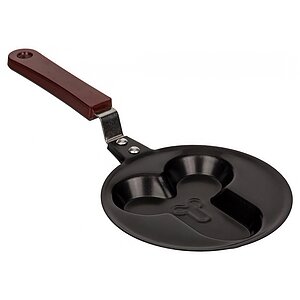 Tigaie Oua Amuzantă 14 cm – Formă Penis, Teflon pe Vibreaza.ro