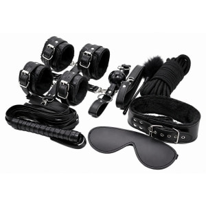 Top Bondage Kit Negru Top Bondage Kit Negru pe Vibreaza.ro