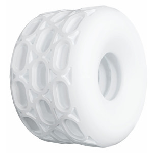 ToyJoy Hero 4în1: Inel C, Întinzător, Masturbator Alb pe Vibreaza.ro