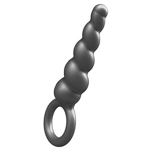 ToyJoy Plug Anal Din silicon Metalizat, Diam. 2.9 cm, Gri pe Vibreaza.ro