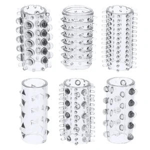 ToyJoy Power Sleeve Set 6 Manșoane Elastice Transparente ToyJoy Power Sleeve Set 6 Manșoane Elastice Transparente pe Vibreaza.ro