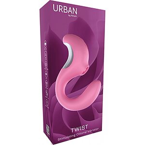 TWIST Vibrator Clitoral Roz — 7 Moduri, Reîncărcabil
