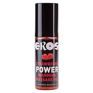 Ulei de Masaj Strawberry Power Warming pe Vibreaza.ro