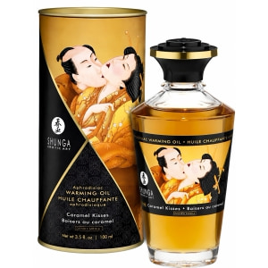 Ulei Masaj Aphrodisiac Warming Oil Caramel pe Vibreaza.ro