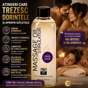 Ulei de Masaj Shiatsu Ylang-Ylang pentru Cuplu 250ml