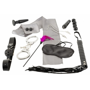 Ultimate Bondage Kit Negru pe Vibreaza.ro