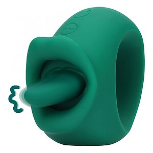 Vibrating Clitoral Stimulator Verde pe Vibreaza.ro