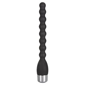 Vibrating Silicone Bendie Power Probe Negru pe Vibreaza.ro