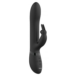 Vibrator Amoris Rabbit Negru pe Vibreaza.ro