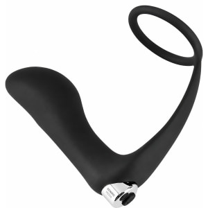 Vibrator Anal Cu Inel Black Velvets Negru pe Vibreaza.ro