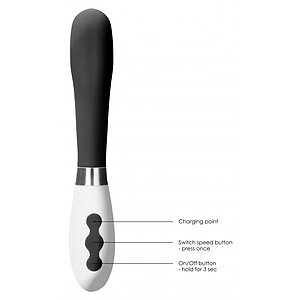 Vibrator Apollo Rechargeable Negru