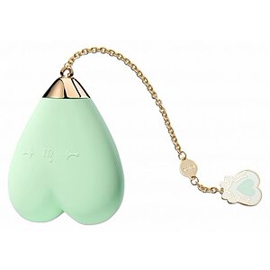 Vibrator Baby Heart Personal Massager Verde pe Vibreaza.ro