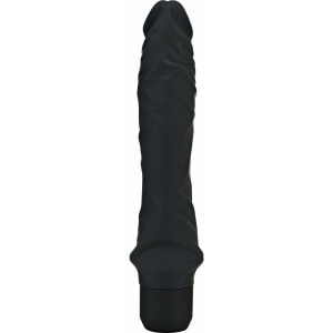 Vibrator Realist Classic Large pentru Plăcere Vaginală Negru