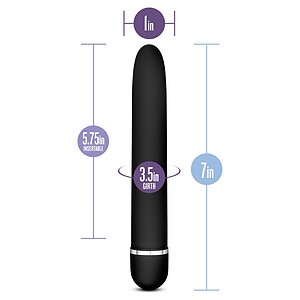 Vibrator Clasic Luxuriate Negru