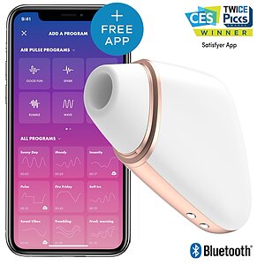 Vibrator Clitoridian Love Triangle Alb pe Vibreaza.ro