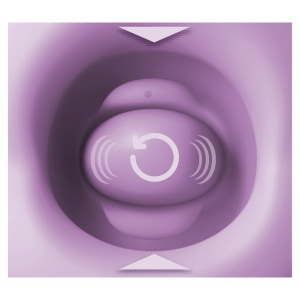 Vibrator Clitoridian Lush Kiss Plush cu Limbă Rotativă Mov